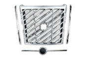 Front Platnum Chrome Grille with Bug Screen and Chrome Trims Moulding 2025+ Volvo VNL New