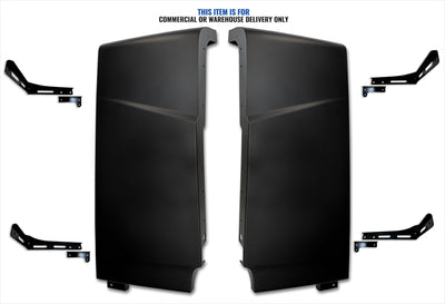 Cabin Fairing Upper Air Deflectors with Brackets Set 2025 2026 Volvo VNL New