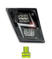 Fog LED Light Black Passenger 2004-2017 Volvo VNM VNL VT