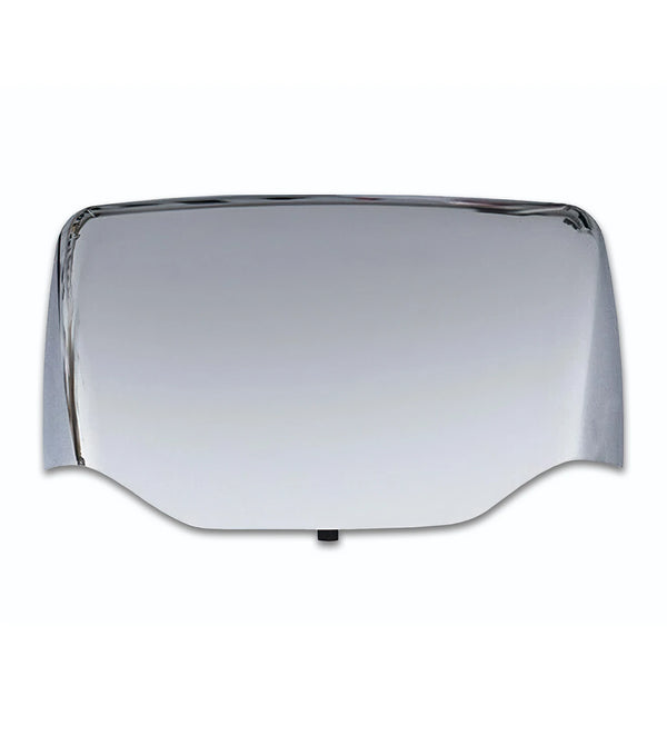 Hood Mirror Cover Chrome Driver Peterbilt 587