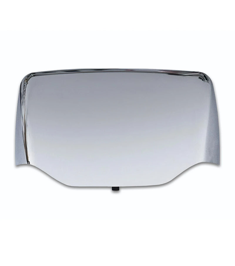 Hood Mirror Cover Chrome Driver Peterbilt 587