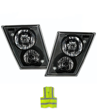Fog Lights Black Set Volvo 2004-2017 VNM VN VNL VT