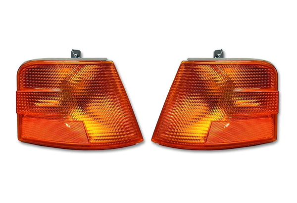 Headlight Set with Turn Signal Lights Set 1998-2003 Volvo VN VNL;  2000-2017 VNM