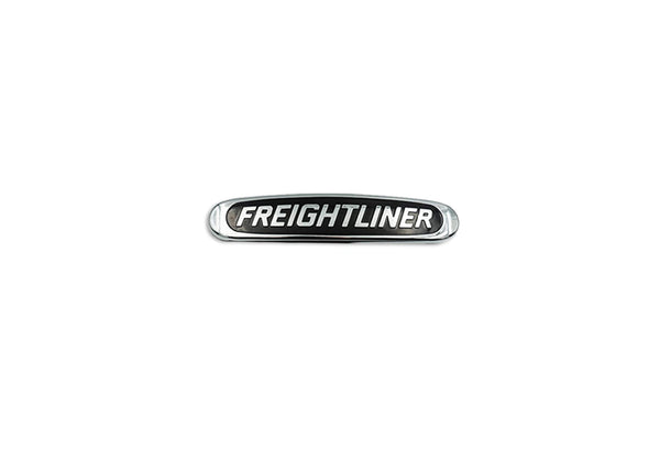Side Hood Vent Black with Chrome Stripe Driver 2018+ Freightliner Cascadia 116 126