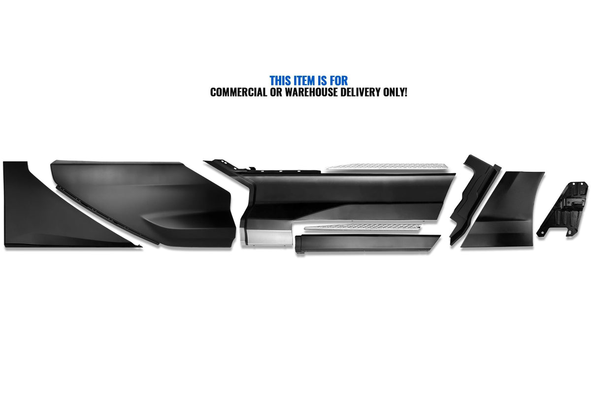 Fairing Panels w/ 2x Steps Full Complete Set fits Passenger 2022+ Kenworth T680 Next Gen