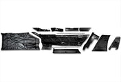 Paneles de Carenado con 2 Escalones con Paneles Laterales Juego Completo para Kenworth T680 Next Gen 2022+ Lado del Conductor