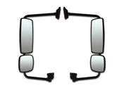Door Mirrors Chrome Set 2004-2016 Freightliner M2, Columbia