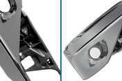 Bumper Corners Chrome With Fog Hole Driver Set 2022+ Kenworth T680