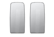Mirror Arm Covers with Small and Big Door Mirrors Set 2004+ Volvo VNL VNM VNX