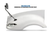 Hood Fender Fiberglass Driver with Hood Mirror 2006-2017 International Prostar