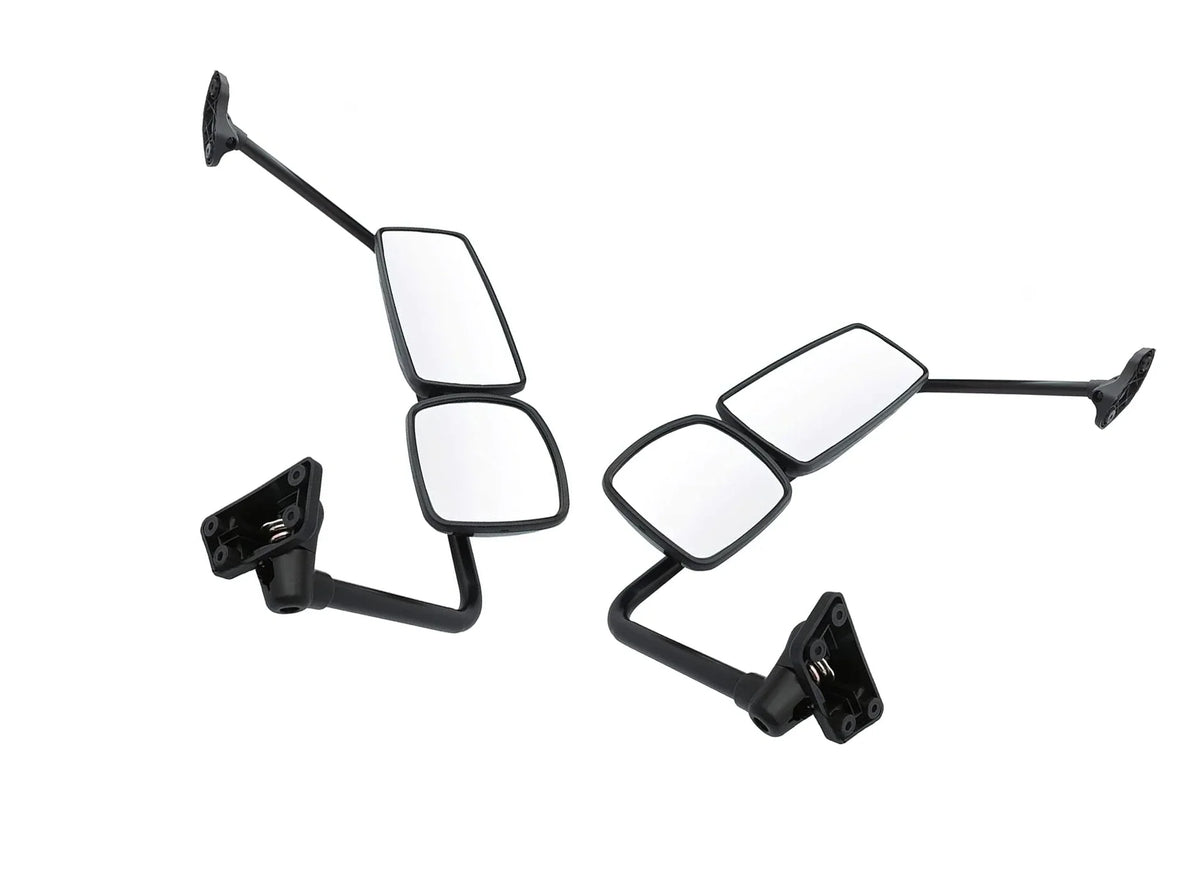 Door Mirrors Chrome Set 2004-2016 Freightliner M2, Columbia