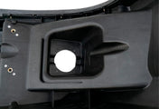 Bumper Corner With Fog Hole Plastic Black Driver Kenworth T680
