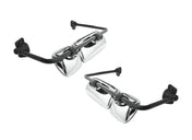 Door Mirrors Chrome Set 2004-2016 Freightliner M2, Columbia