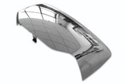Hood Mirror Cover Chrome Passenger Peterbilt 587