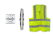 Side View Door Mirrors Power Heated Black Set Volvo 2004+ VNL VNM VNX
