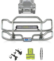 Front Grille Bumper Guard Large Chrome Peterbilt 384