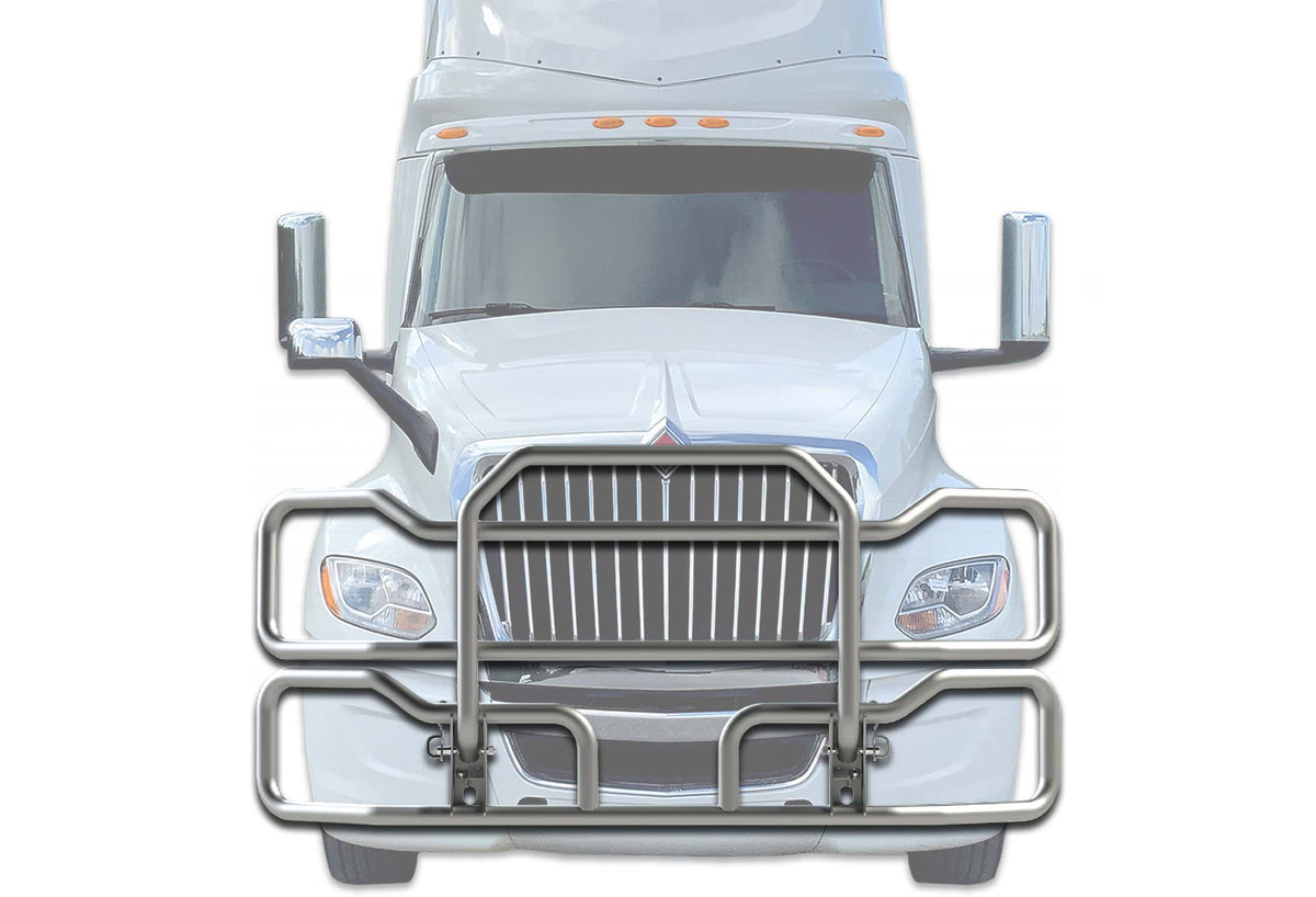 Front Grille Guard Chrome International LT625