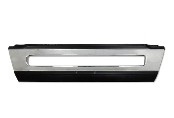 Bumper Plastic No Fog Hole and Chrome Trim Set 2016-2017 Volvo VNL