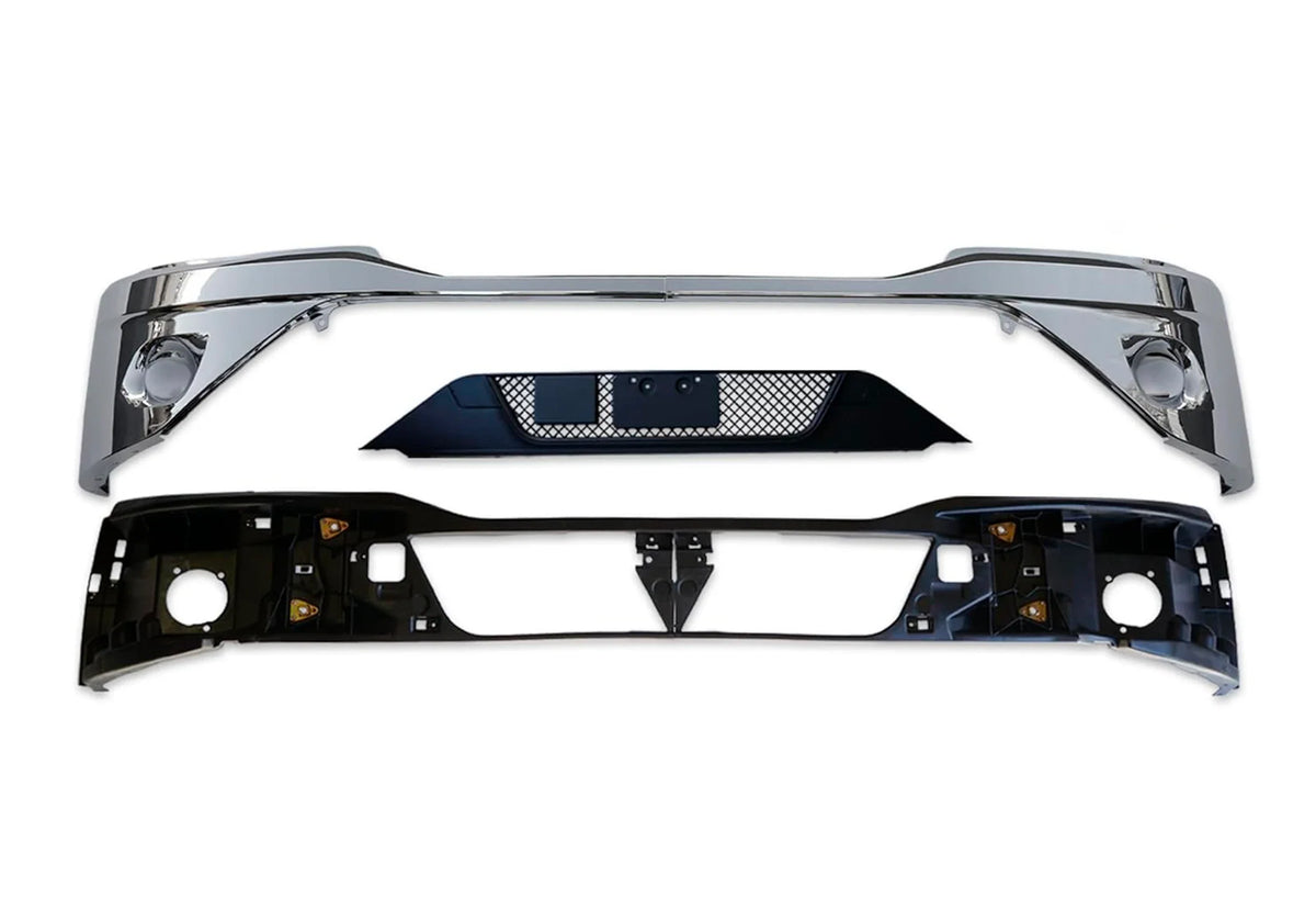 Bumper without Fog Hole Chrome 5 Pcs 2022+ Kenworth T680