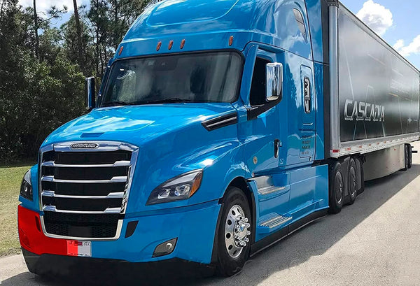 Bumper Cover with Fog Light Hole Plastic Passenger 2018+ Freightliner Cascadia 126 116