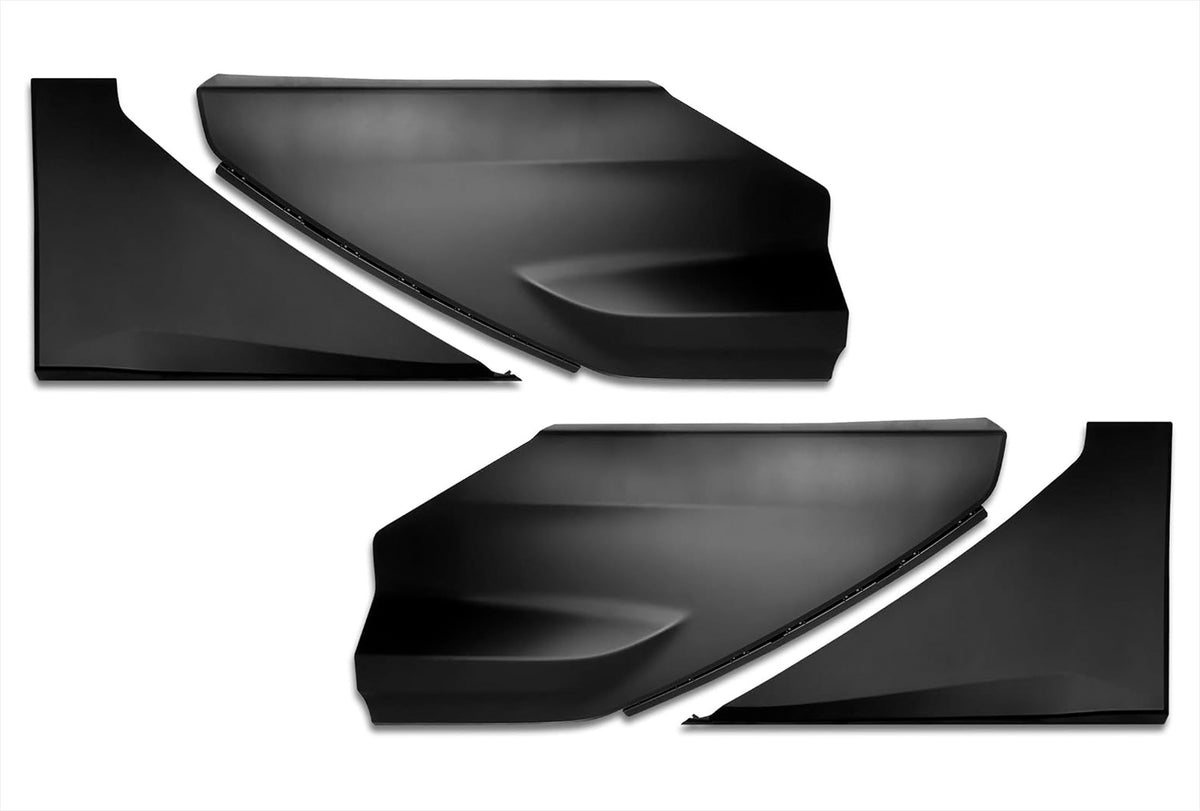 Side Fairing Panels - Center & Partial Skin w/Brackets Set 2022+ Kenworth T680