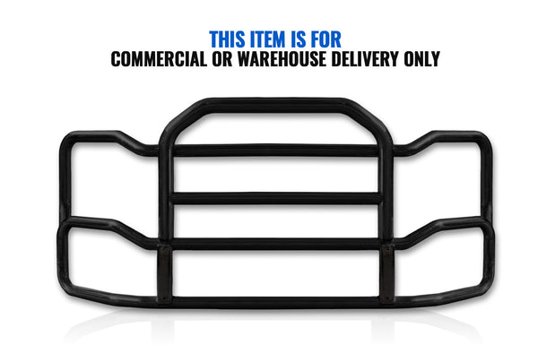 Grille Guard Large Black International LT LT625 (Plastic Bumper w/ Central Fog)
