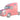 Fiberglass Top Hood Part for Volvo VNL Semi Trucks 2004-2017 PLUS Logo Emblem with Stripe, 2x 22" Windshield Wipers and KOZAK Reflective Vest