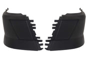 Bumper Corners No Fog Holes Plastic Set 2004-2015 Volvo VNL