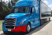 Bumper Cover and Reinforcement with Fog Light Driver 2018+ Freightliner Cascadia 126 116
