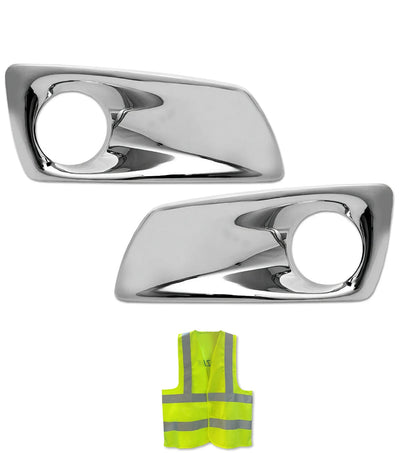 Fog Light Bezels Chrome Plastic Set Kenworth T660