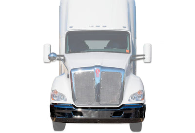 Bumper Corners Steel Chrome Set Kenworth T680