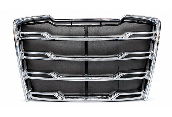 Parrilla cromada delantera con mosquitera 2025 2026 Freightliner Cascadia