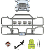 Front Grille Guard Chrome International LT625