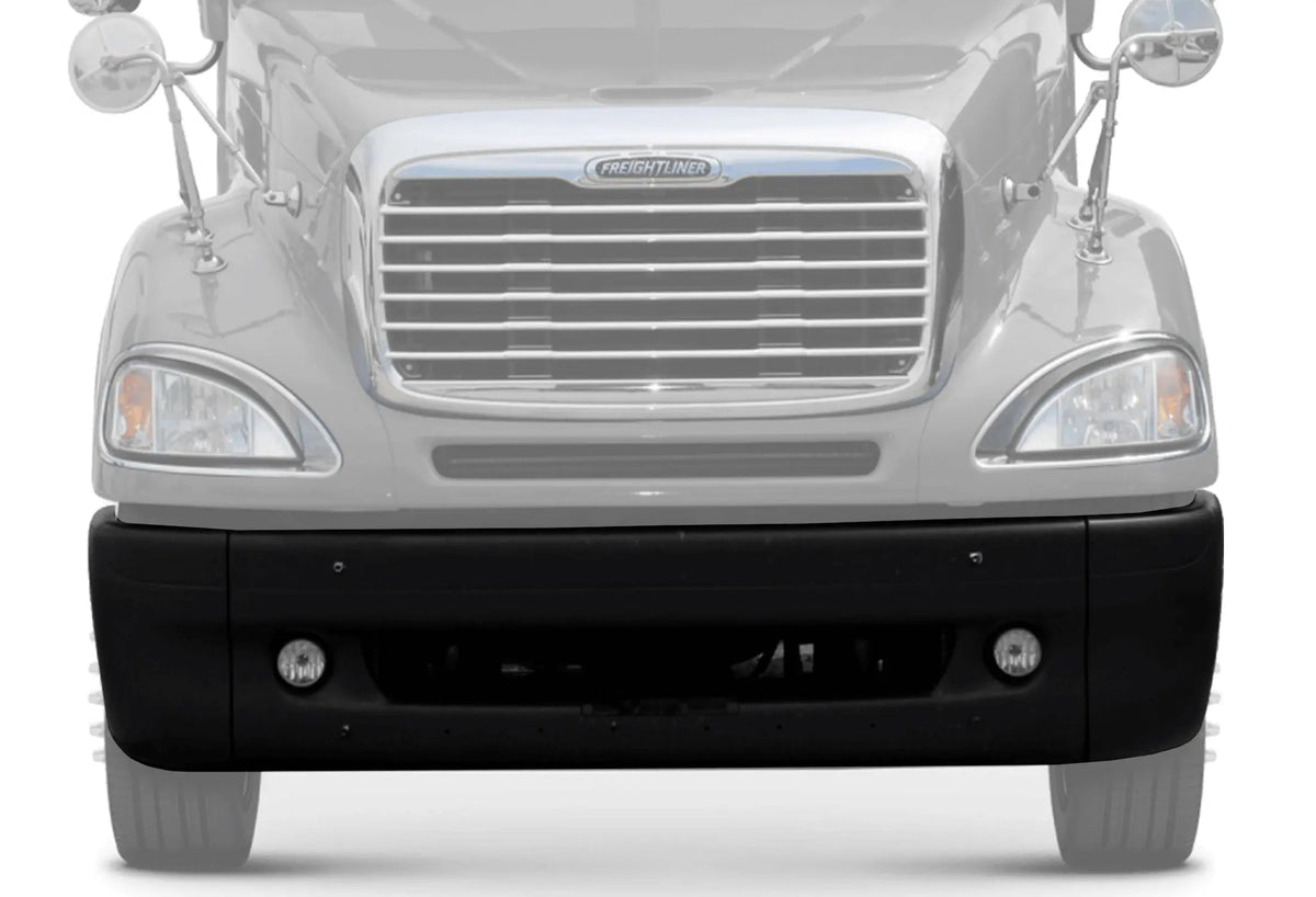 Bumper Set with Fog and Brackets 2002-2012 Freightliner Columbia