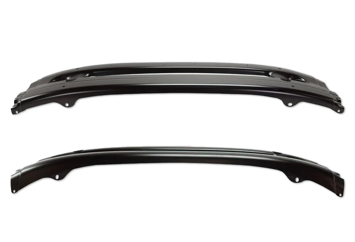 Center Bumper Black Steel 2002-2012 Freightliner Columbia