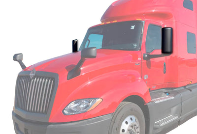 Door Mirror Covers Black Set International LT625