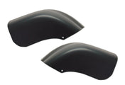 Extension Corners Bumper End Caps Black Set 2001-2017 Freightliner Columbia