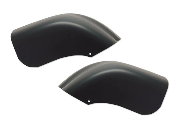 Extension Corners Bumper End Caps Black Set 2001-2017 Freightliner Columbia