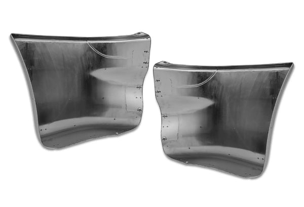 Extension Corners Bumper End Caps Chrome Set 2001-2017 Freightliner Columbia