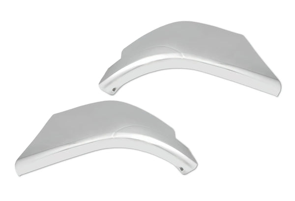 Extension Corners Bumper End Caps Chrome Set 2001-2017 Freightliner Columbia