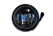 LED Fog Light Black Left Freightliner Columbia 2000-2015, Century - 