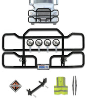 Front Grille Guard Black International LT625