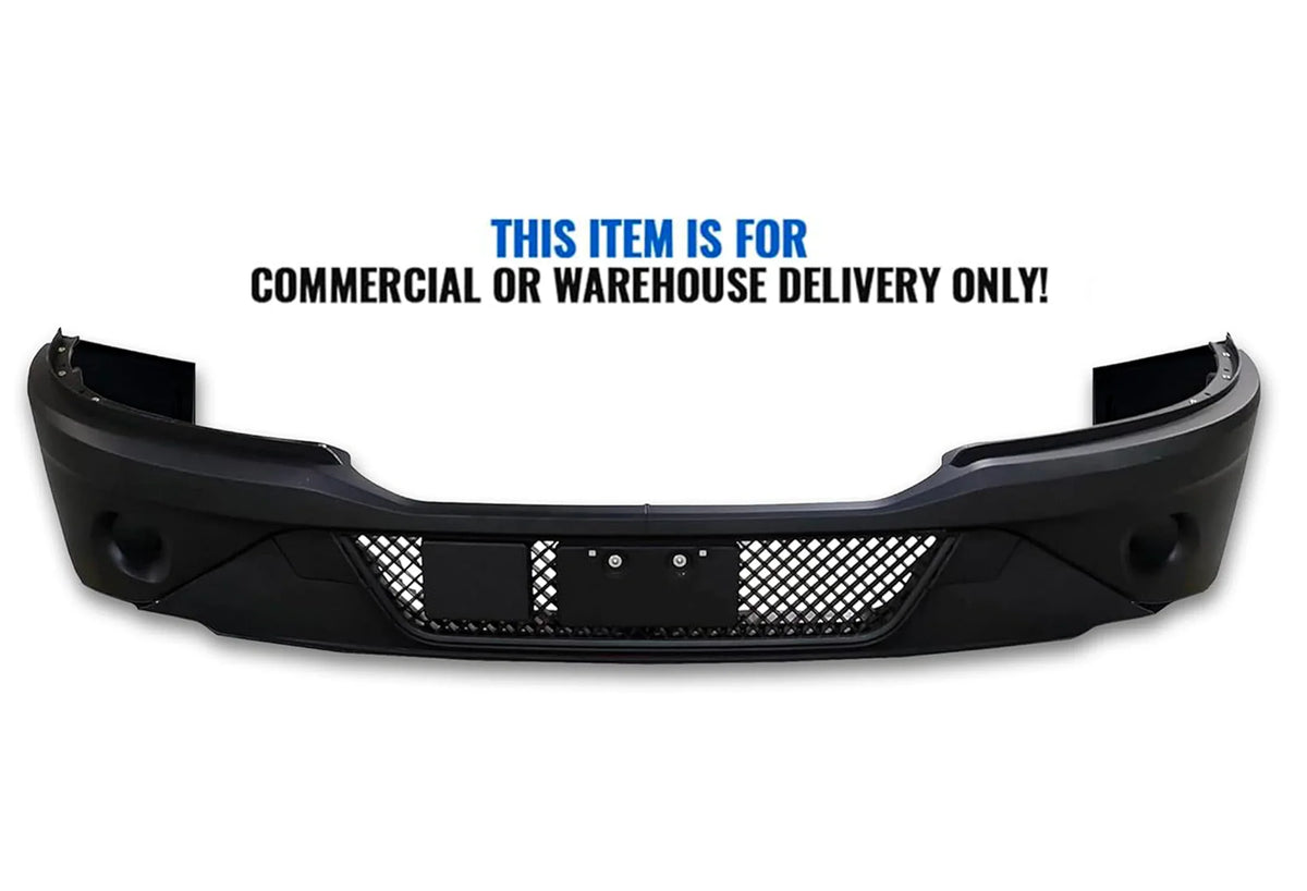 Bumper without Fog Hole Black Plastic 13 Pcs 2022+ Kenworth T680