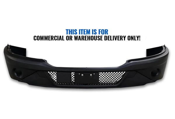Bumper without Fog Hole Black Plastic 13 Pcs 2022+ Kenworth T680
