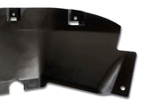 Air Deflector Black Plastic Passenger 2018+ Volvo VNL