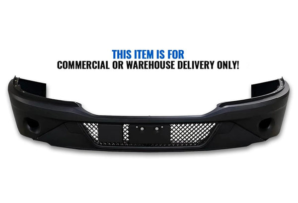 Bumper with Fog Hole Black Plastic 13 Pcs 2022+ Kenworth T680