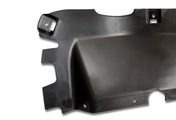 Air Deflector Black Plastic Passenger 2018+ Volvo VNL