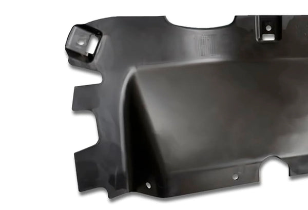 Air Deflector Black Plastic Passenger 2018+ Volvo VNL