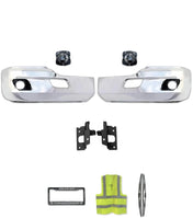 Bumper Corners Plastic Chrome with Led Fog lights Kenworth T680