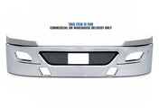 15” Chrome Front Bumper with Fog Light & Radar Holes 2017+ International LT LT625